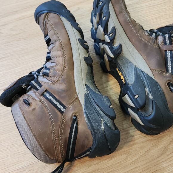 KEEN Dry Waterproof KTH 100441 Leather Hiking Outdoor Trail Shoes Boots Mens 9.5 - Picture 9 of 15